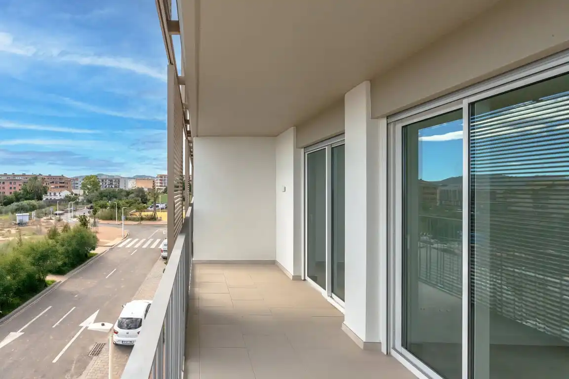 Terraza de Apartamento en venta en Jávea / Xàbia con Aire acondicionado, Jardín privado y Terraza