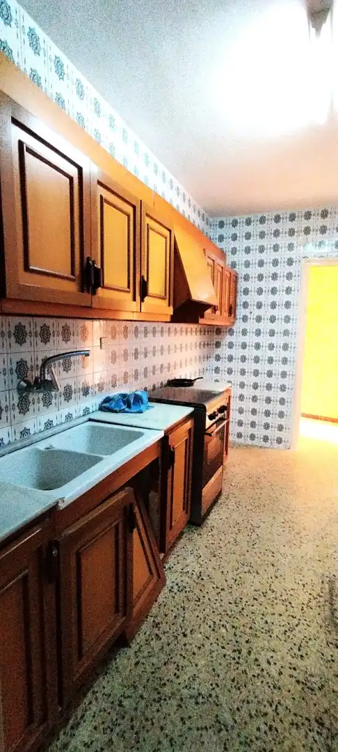 Kitchen of Apartments for sale in Badalona  with Terrace