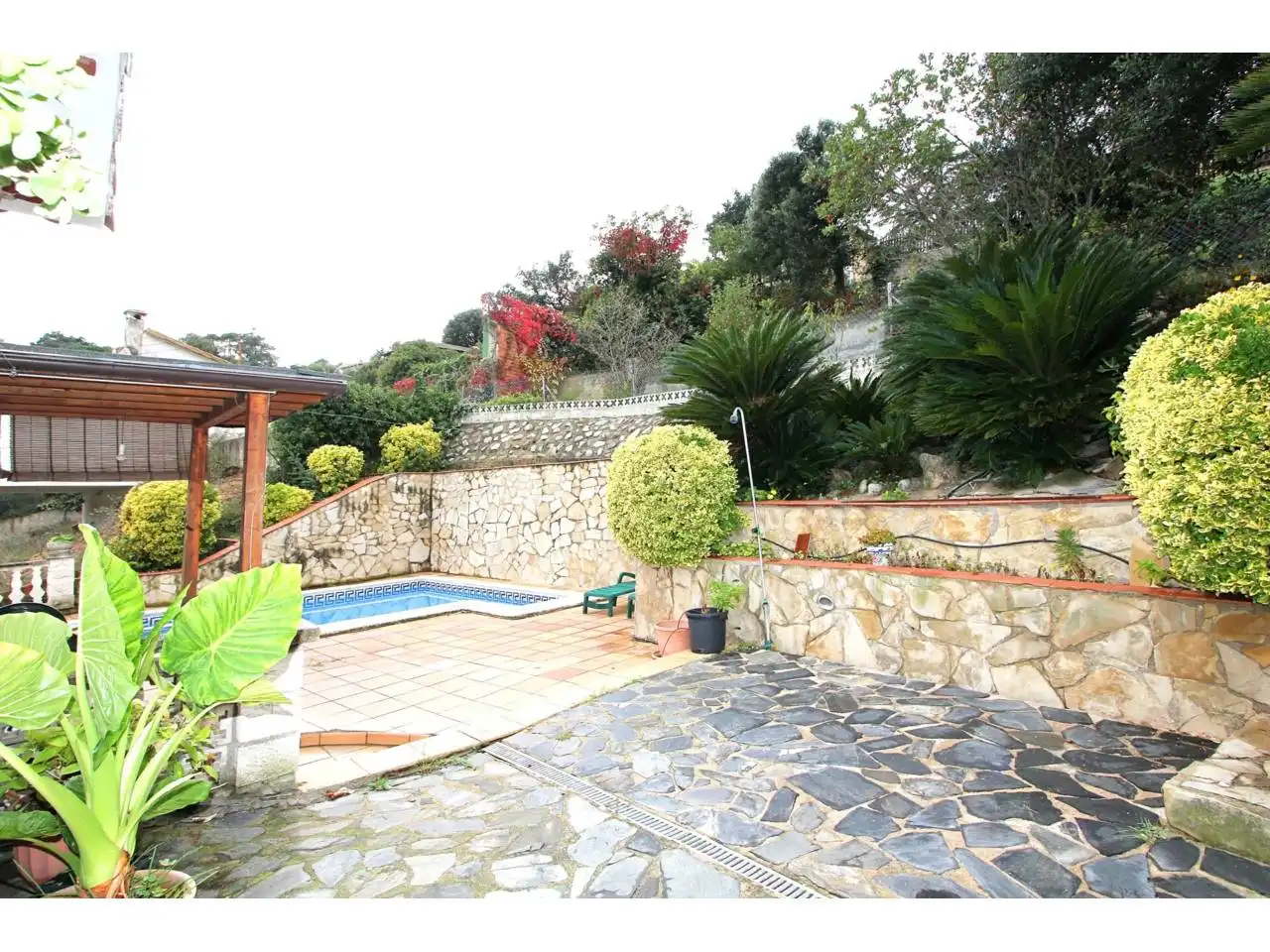 Jardí de Casa o xalet en venda en Lloret de Mar amb Calefacció, Jardí privat i Terrassa