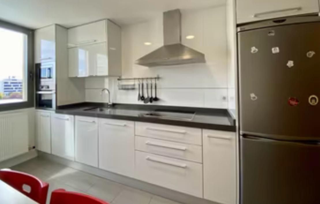Kitchen of Apartment for sale in  Logroño  with Air Conditioner, Heating and Parquet flooring