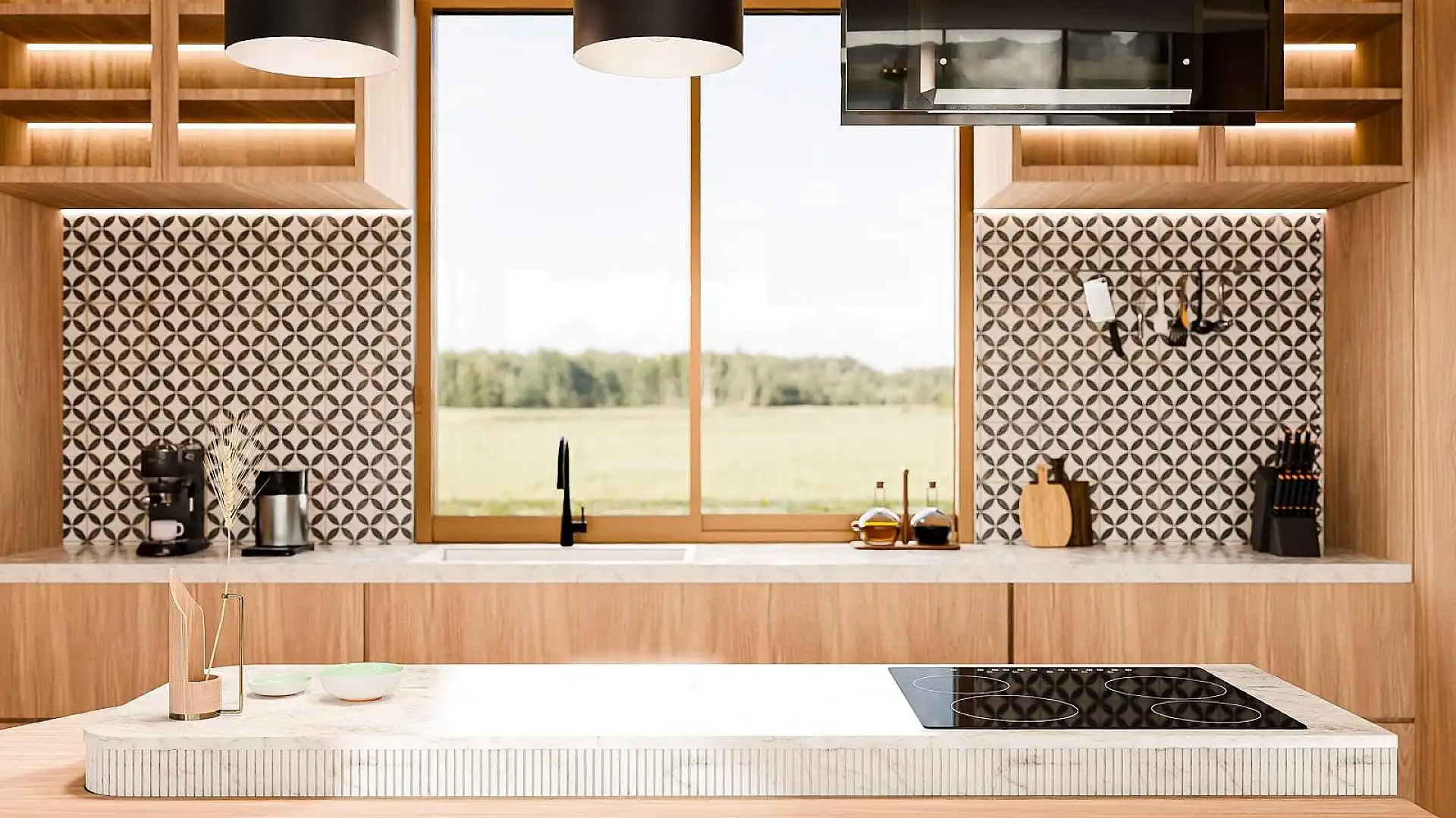 Cocina de Casa o chalet en venta en Aspe con Jardín privado, Piscina y Internet