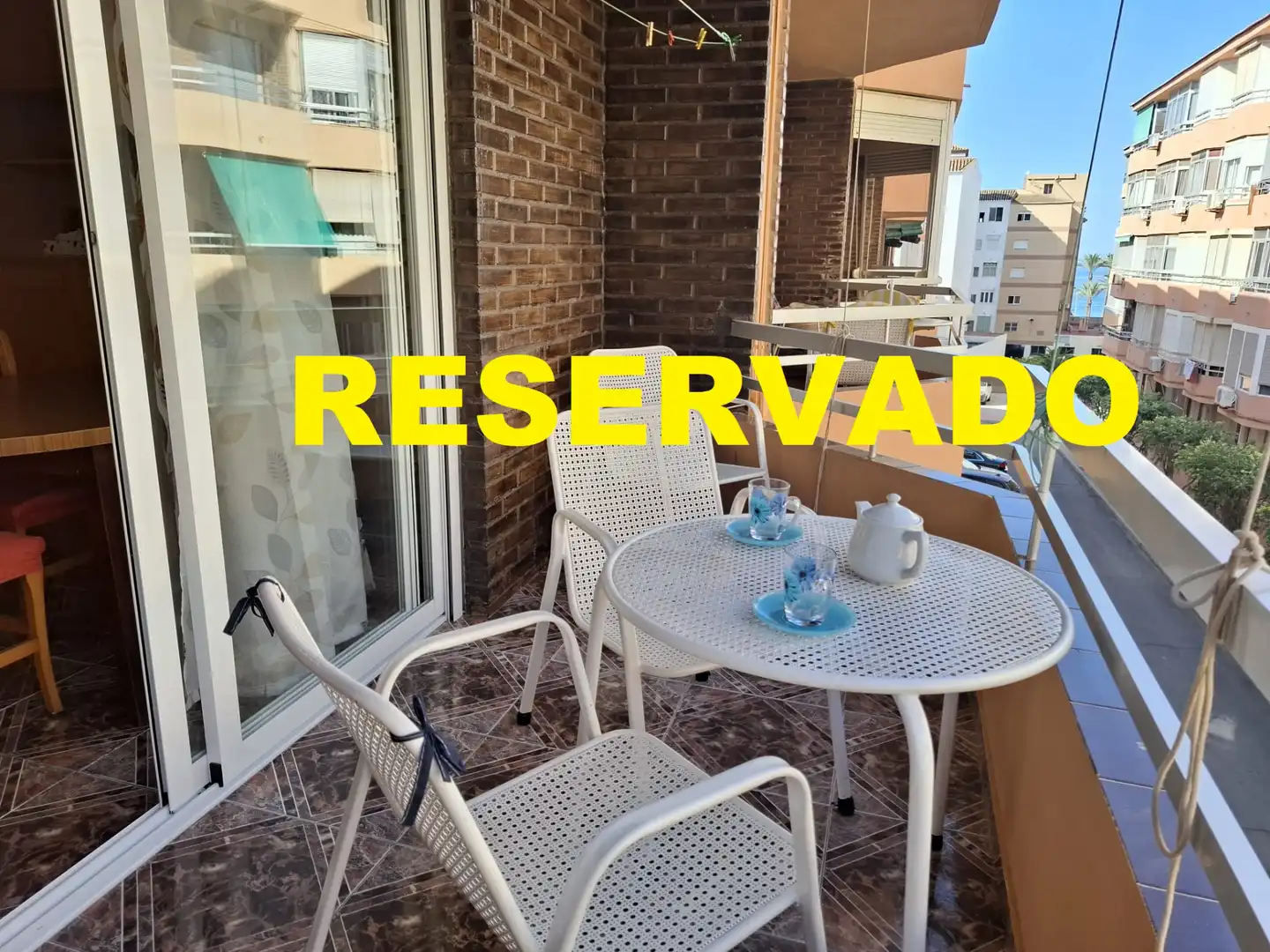 Terrace of Flat for sale in Torrenueva Costa  with Terrace and Furnished