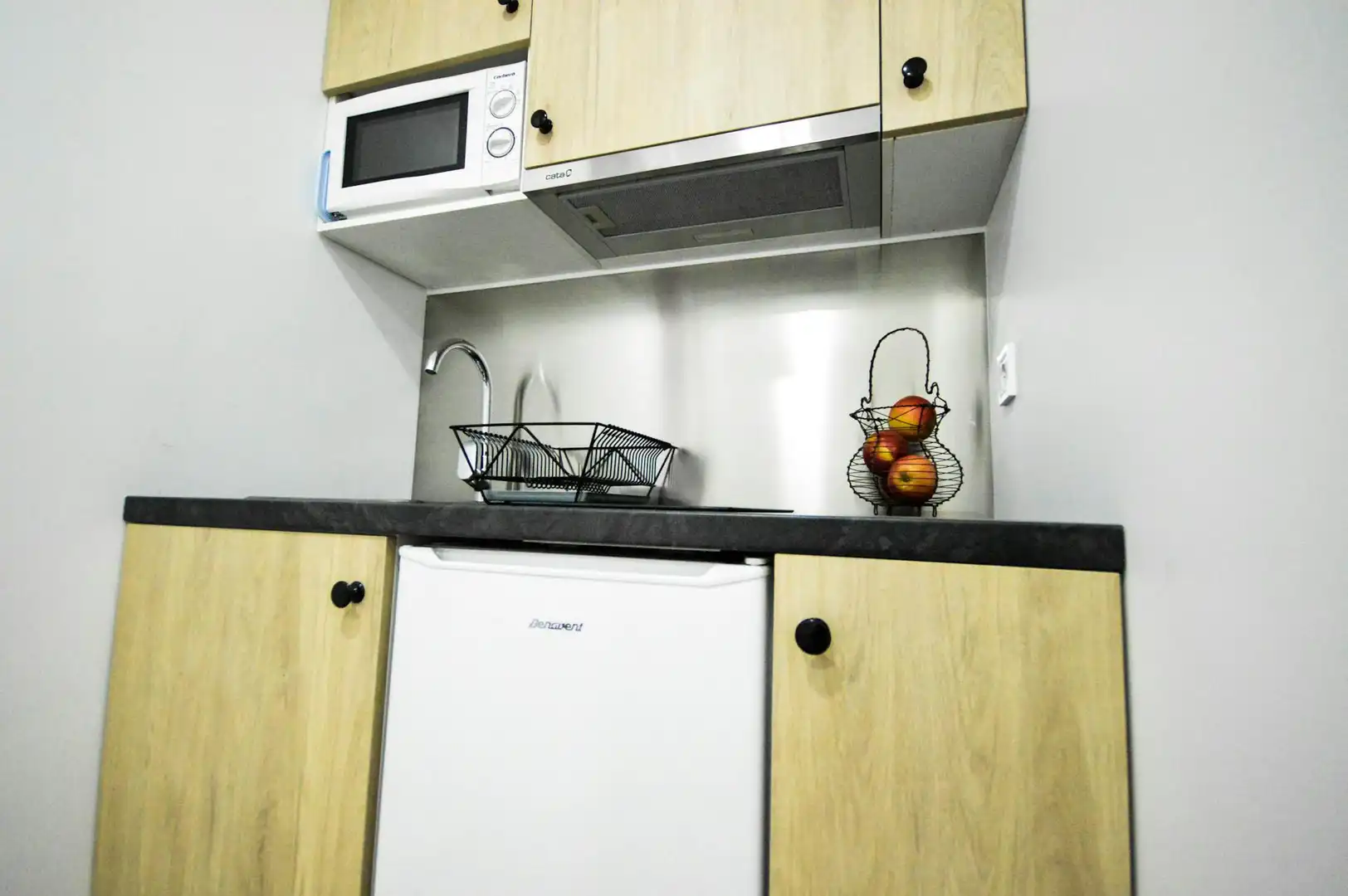 Kitchen of Flat for rent in Valencia  with Air Conditioner, Washing machine and TV