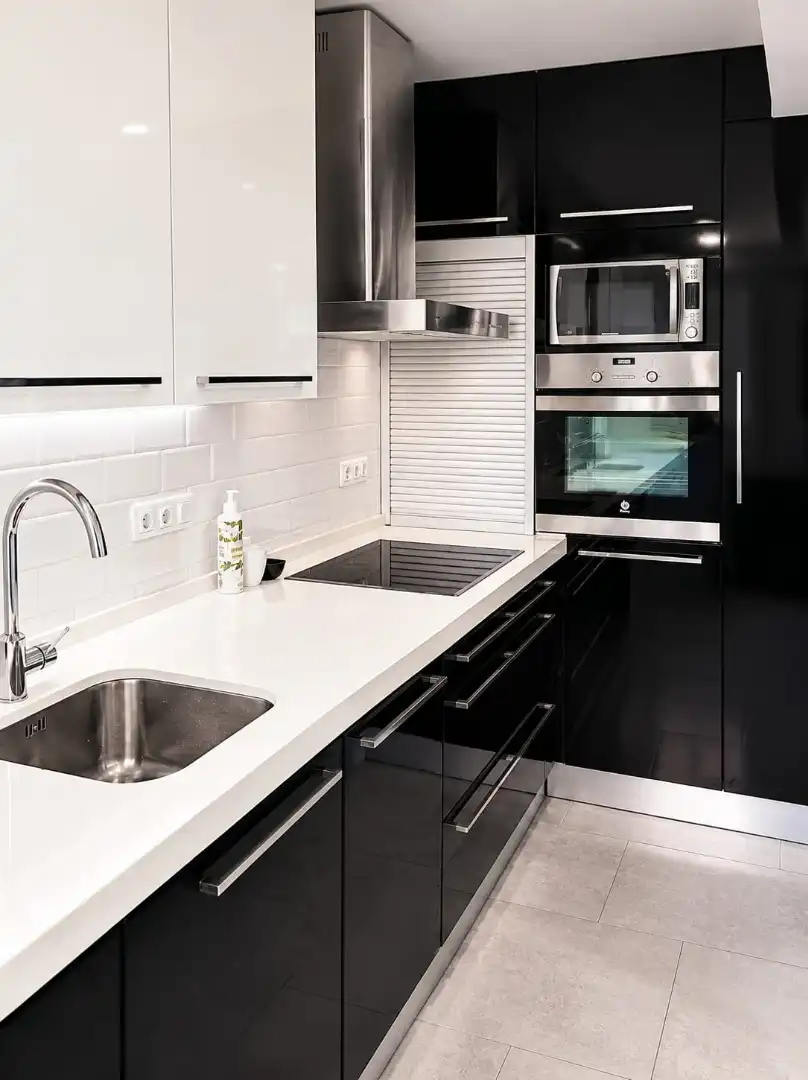 Cuina de Apartament en venda en Málaga amb Aire condicionat, Calefacció i Moblat