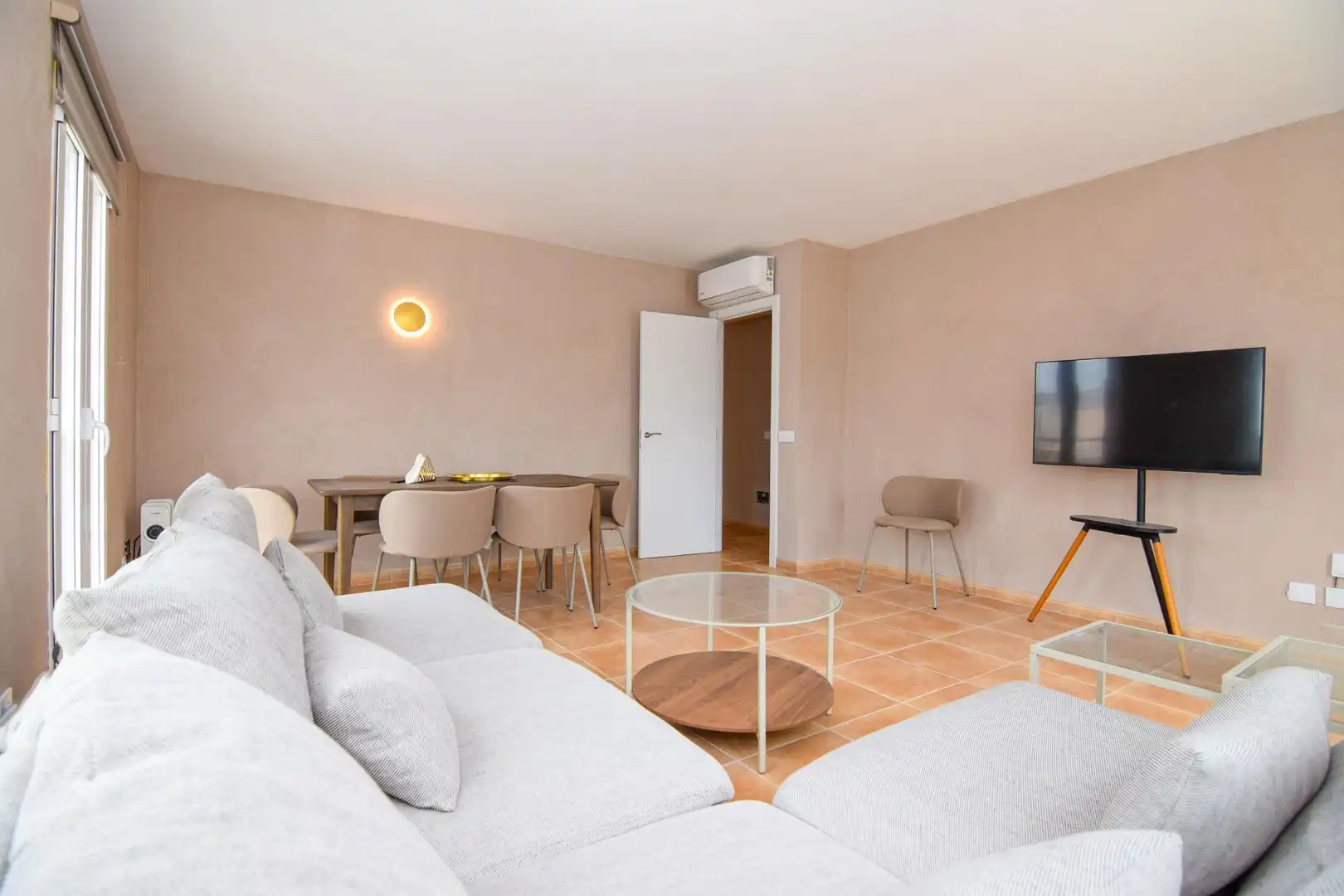 Wohnzimmer von Wohnung zum Verkauf in Artà mit Klimaanlage, Heizung und Terrasse