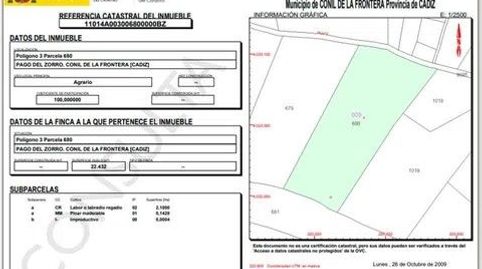 magnifica parcela proxima a playa cal del aceite frente camping 
