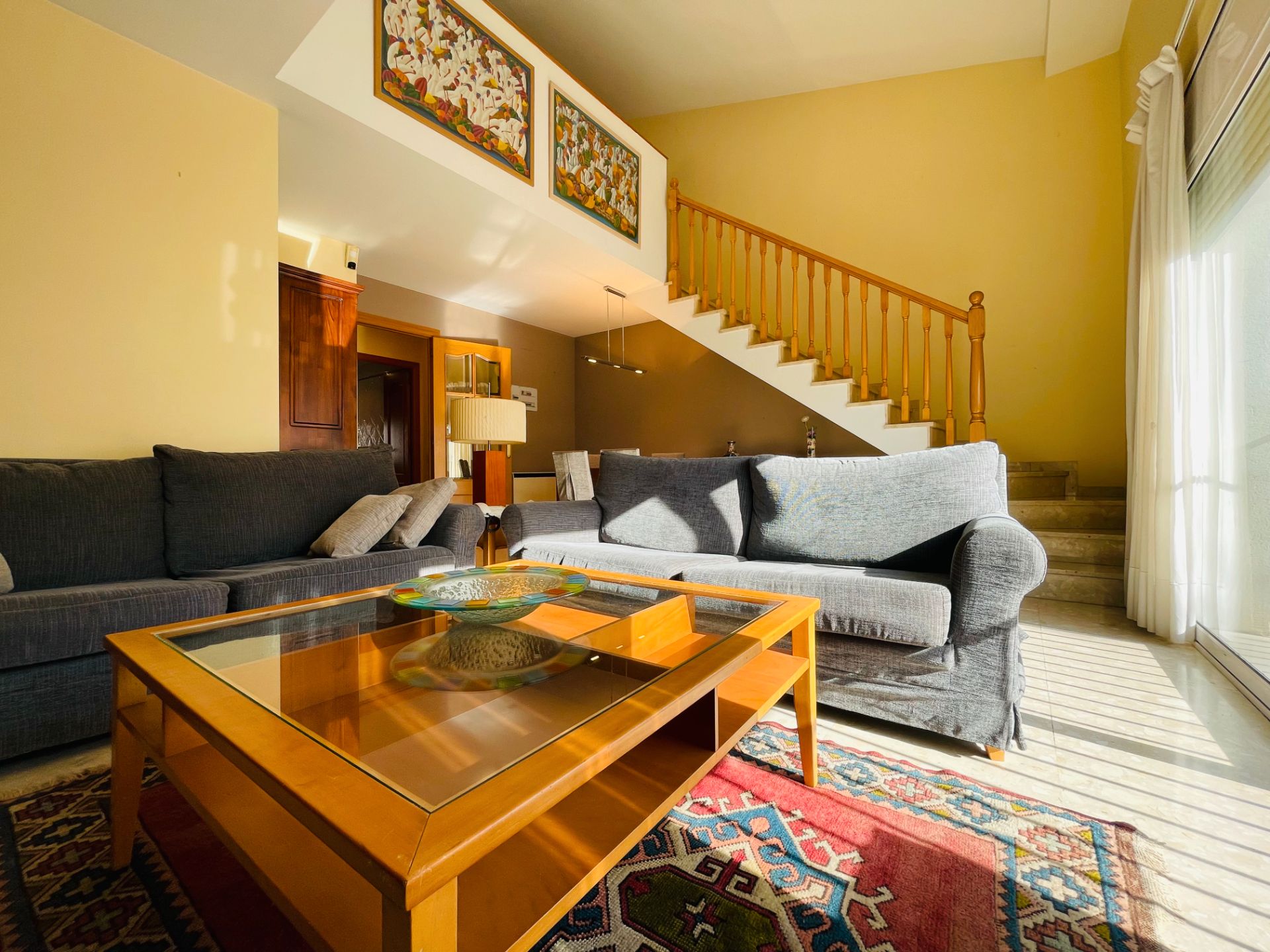 Living room of Duplex to rent in Corbera de Llobregat  with Air Conditioner, Heating and Storage room