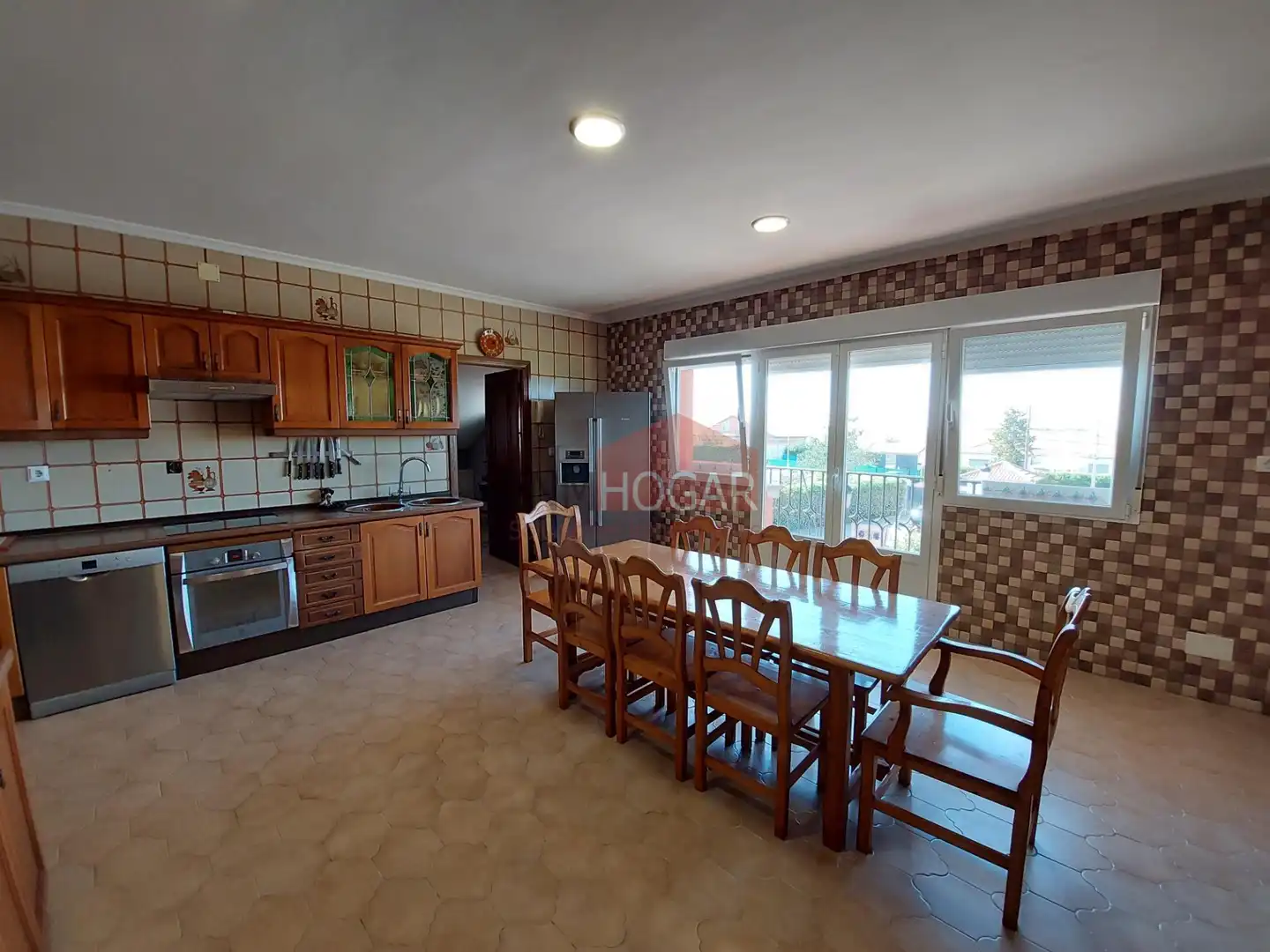 Kitchen of Houses for sale in Sanchidrián  with Private garden, Parquet flooring and Terrace