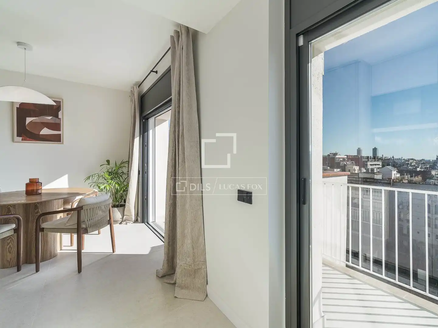 Balcony of Flat for sale in Barcelona  with Air Conditioner, Heating and Parquet flooring