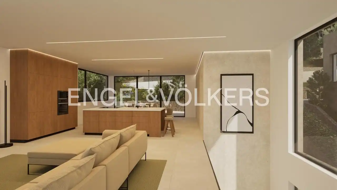 Sala de estar de Finca rústica en venta en Premià de Dalt con Aire acondicionado, Calefacción y Jardín privado