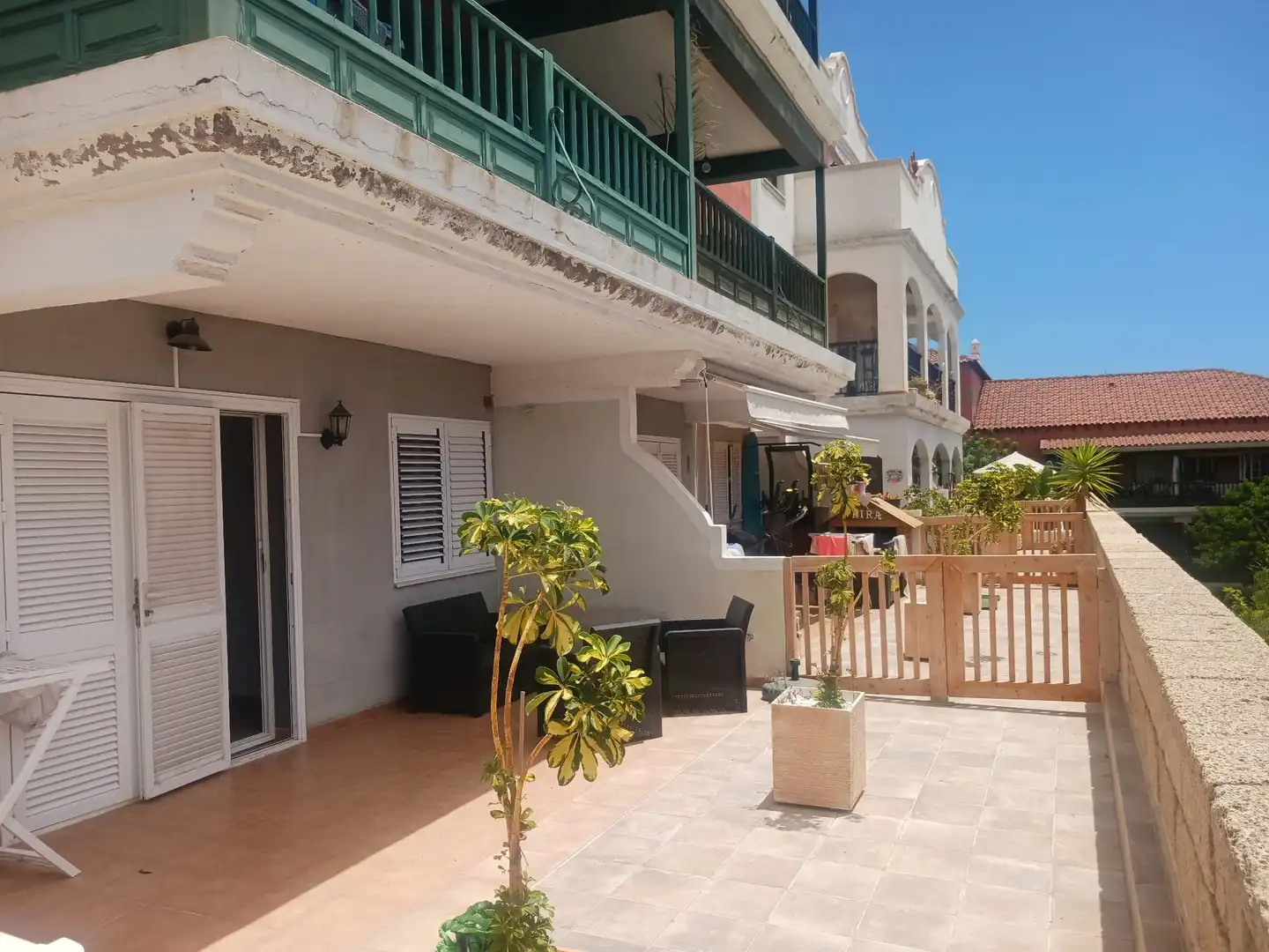 Terraza de Apartamento en venta en San Miguel de Abona con Terraza, Piscina y Amueblado