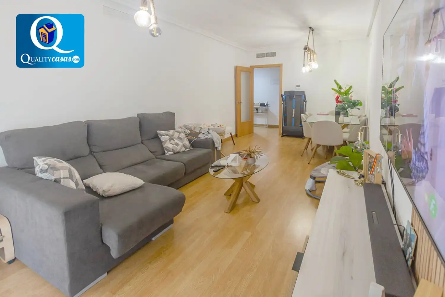 Wohnzimmer von Wohnungen zum Verkauf in Agost mit Klimaanlage, Heizung und Abstellraum