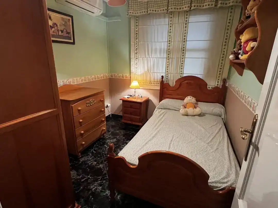 Bedroom of Flat for sale in Torredelcampo  with Air Conditioner and Balcony