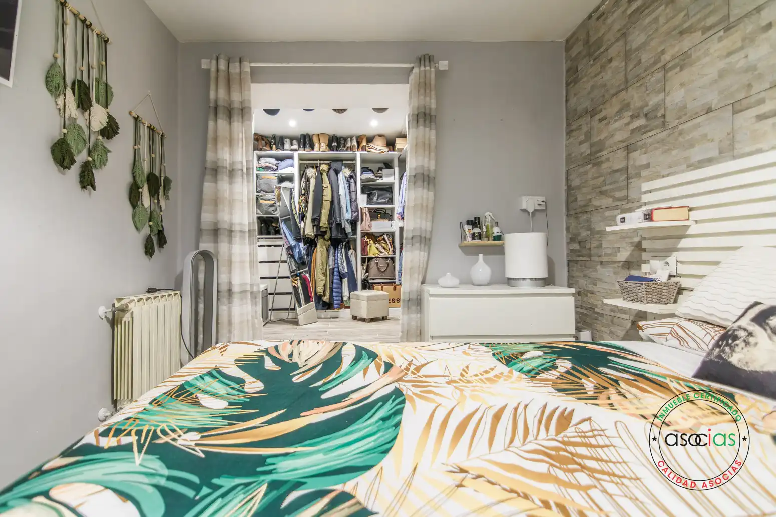 Habitación de Casa adosada en venta en Gijón  con Calefacción, Jardín privado y Parquet