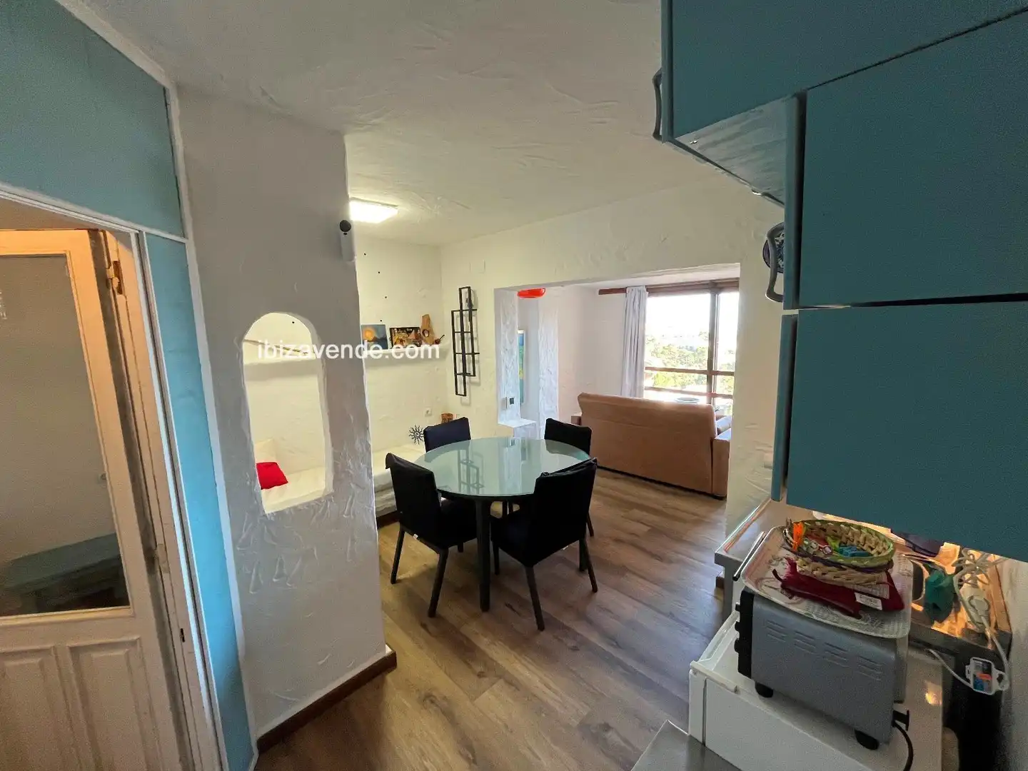 Wohnung zur Miete in del Club Robinson, Cala Vedella - Cala Tarida