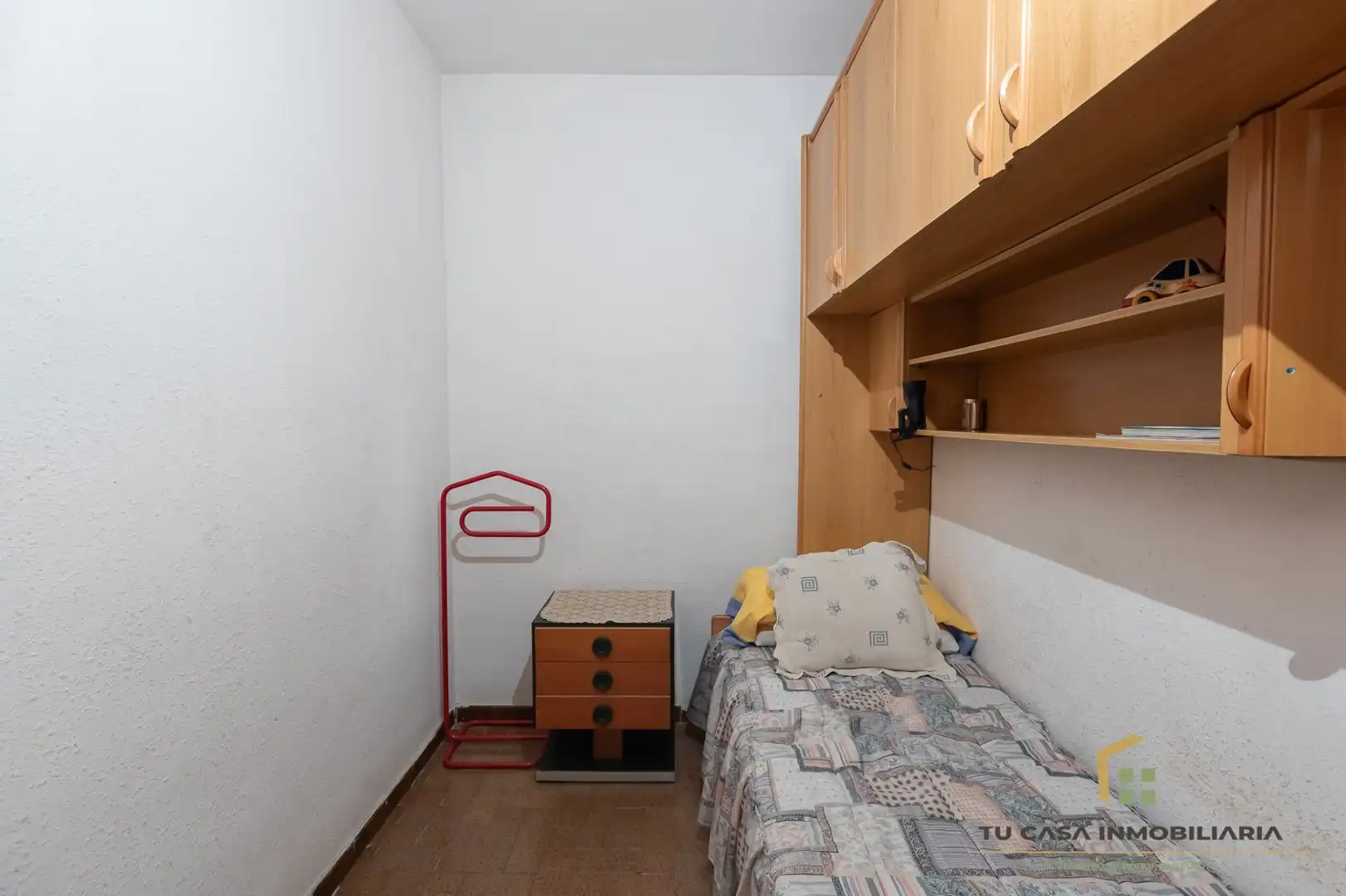 Schlafzimmer von Wohnung zum Verkauf in Badalona mit Klimaanlage