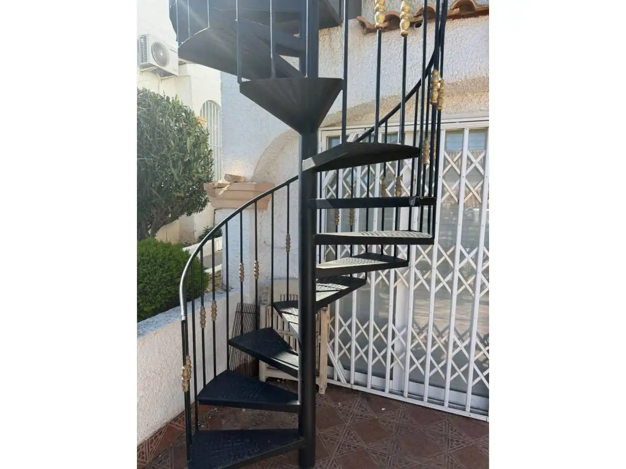 Terrasse von Wohnung zum Verkauf in Santa Pola mit Klimaanlage, Terrasse und Gemeinschaftspool