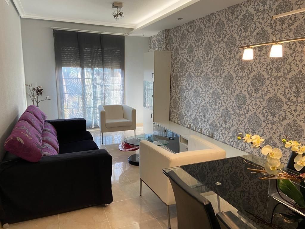 Living room of Flat for sale in  Murcia Capital  with Air Conditioner, Storage room and Balcony