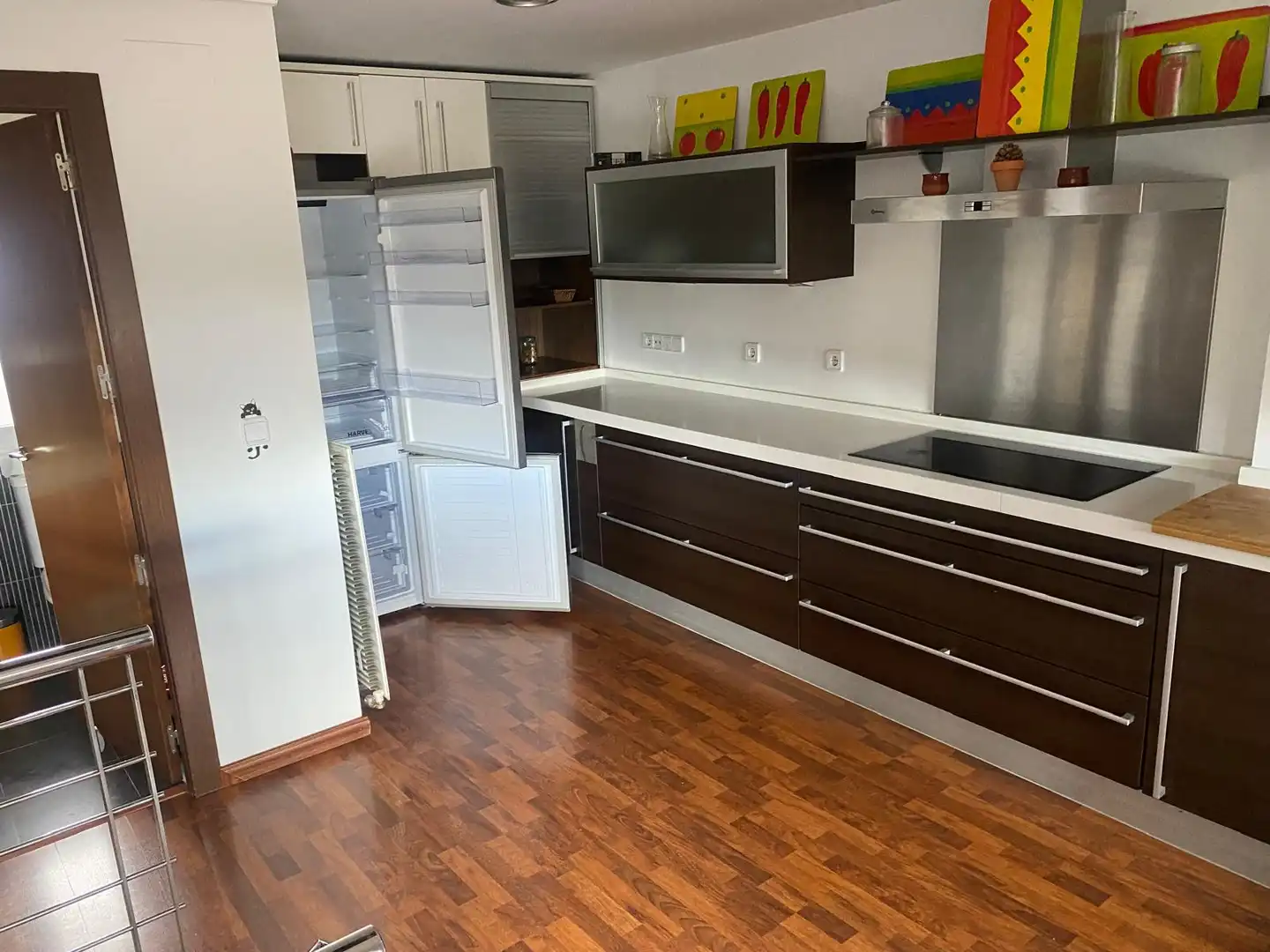 Cocina de Casa adosada en venta en Poblete con Aire acondicionado, Calefacción y Jardín privado