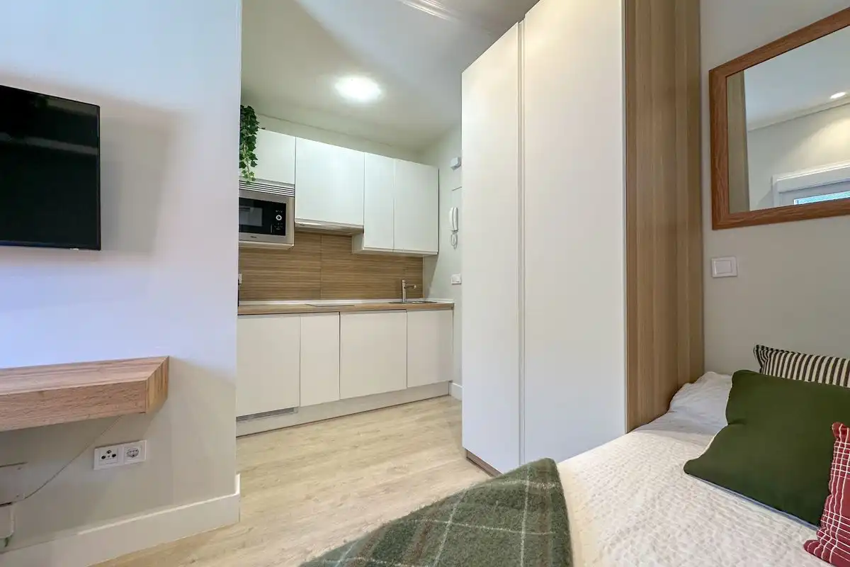 Habitación de Ático de alquiler en Madrid con Aire acondicionado, Calefacción y Terraza