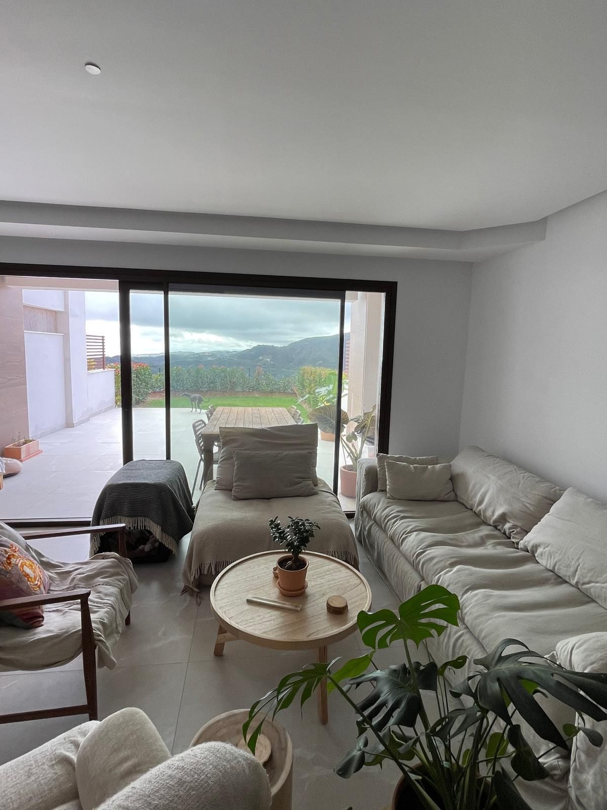 Living room of Single-family semi-detached to rent in Istán  with Air Conditioner, Heating and Private garden