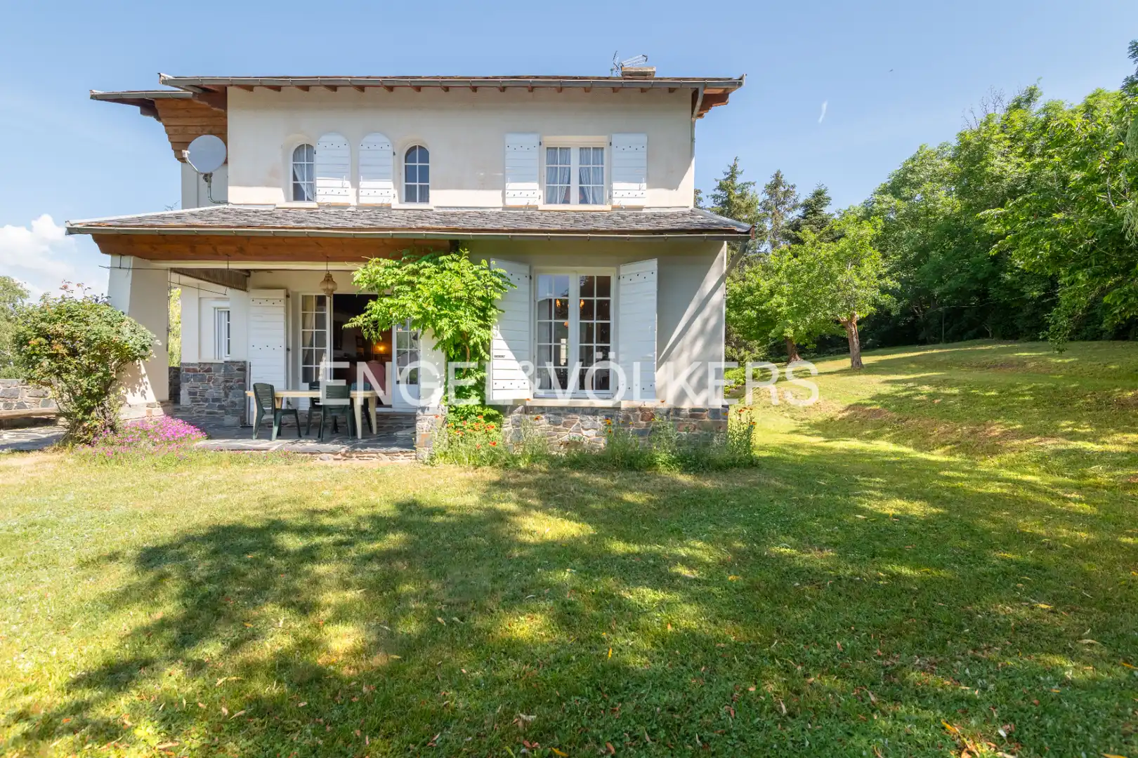 Vista exterior de Casa o chalet en venta en Osséja con Calefacción, Jardín privado y Parquet