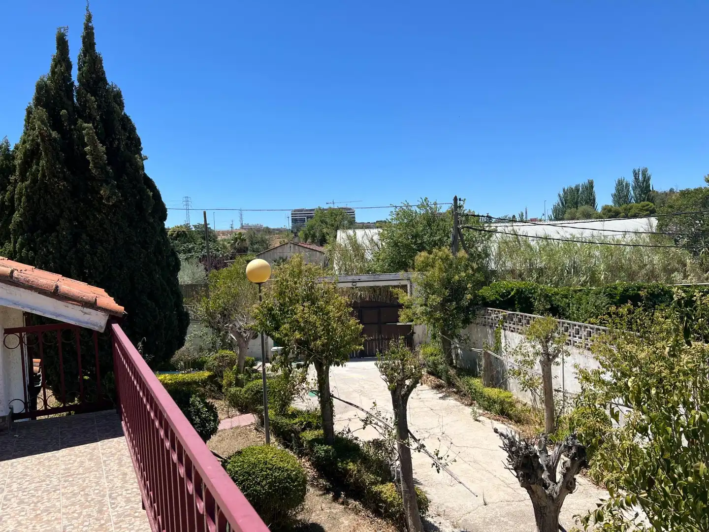 Vista exterior de Casa o chalet en venta en Zaragoza con Calefacción y Terraza