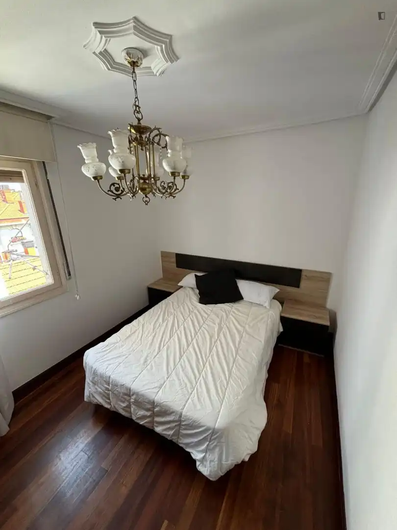 Bedroom of Apartments for share in Barakaldo   with Furnished, Oven and Washing machine