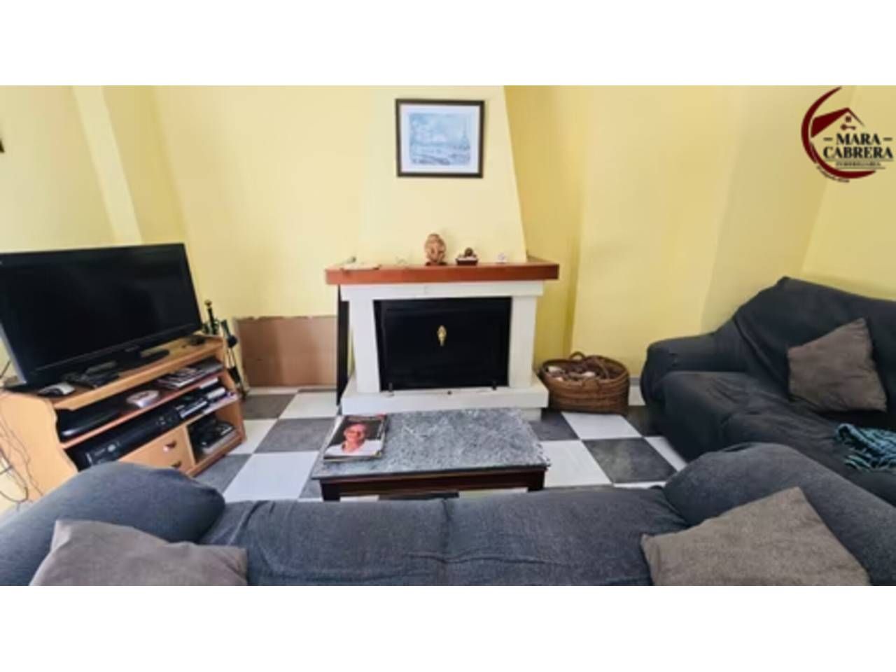 Sala d'estar de Casa adosada en venda en El Real de Gandia amb Aire condicionat, Calefacció i Terrassa