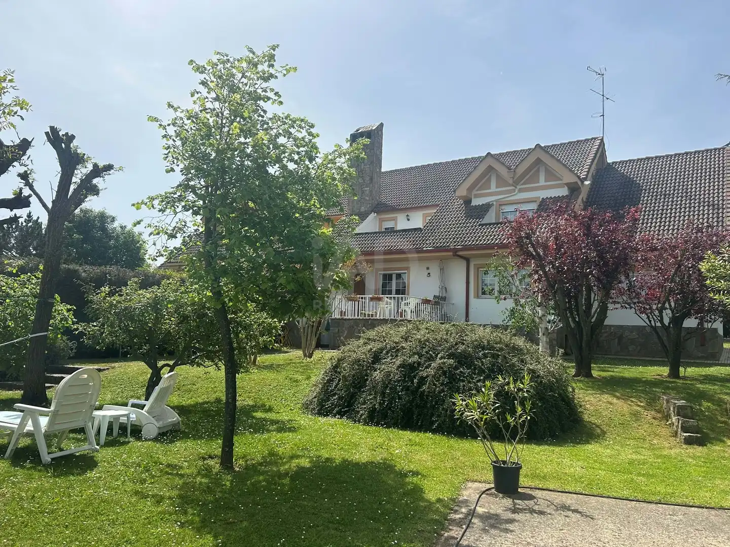 Garden of Houses for sale in Santovenia de la Valdoncina  with Heating and Terrace