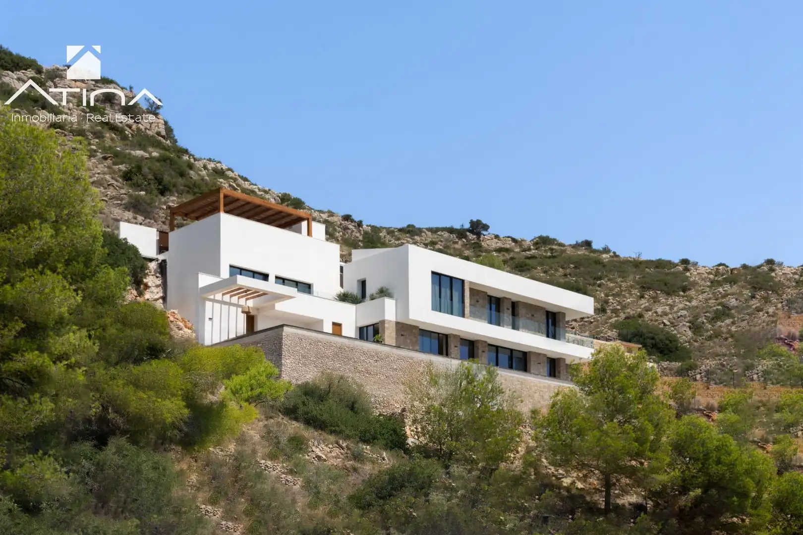Vista exterior de Casa o xalet en venda en Jávea / Xàbia amb Aire condicionat, Calefacció i Jardí privat