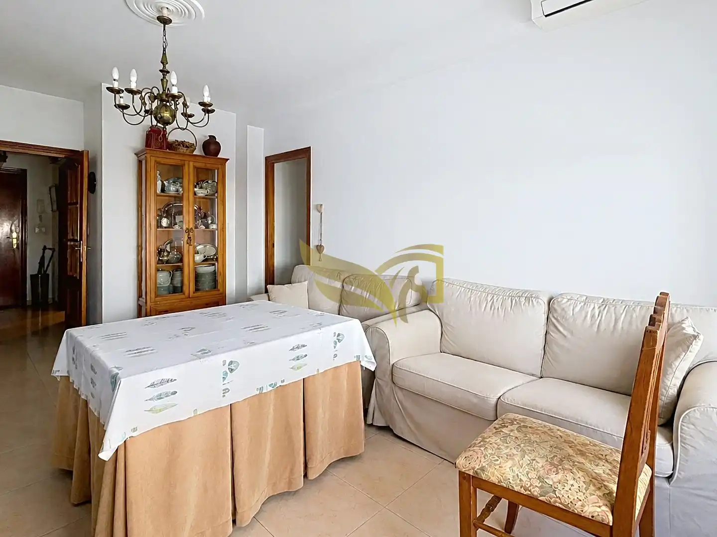 Sala de estar de Piso en venta en  Sevilla Capital con Aire acondicionado, Calefacción y Amueblado