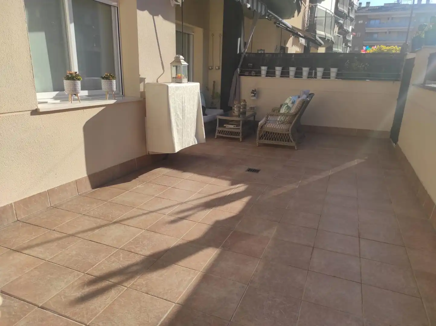 Terraza de Apartamento en venta en Lloret de Mar con Calefacción y Jardín privado