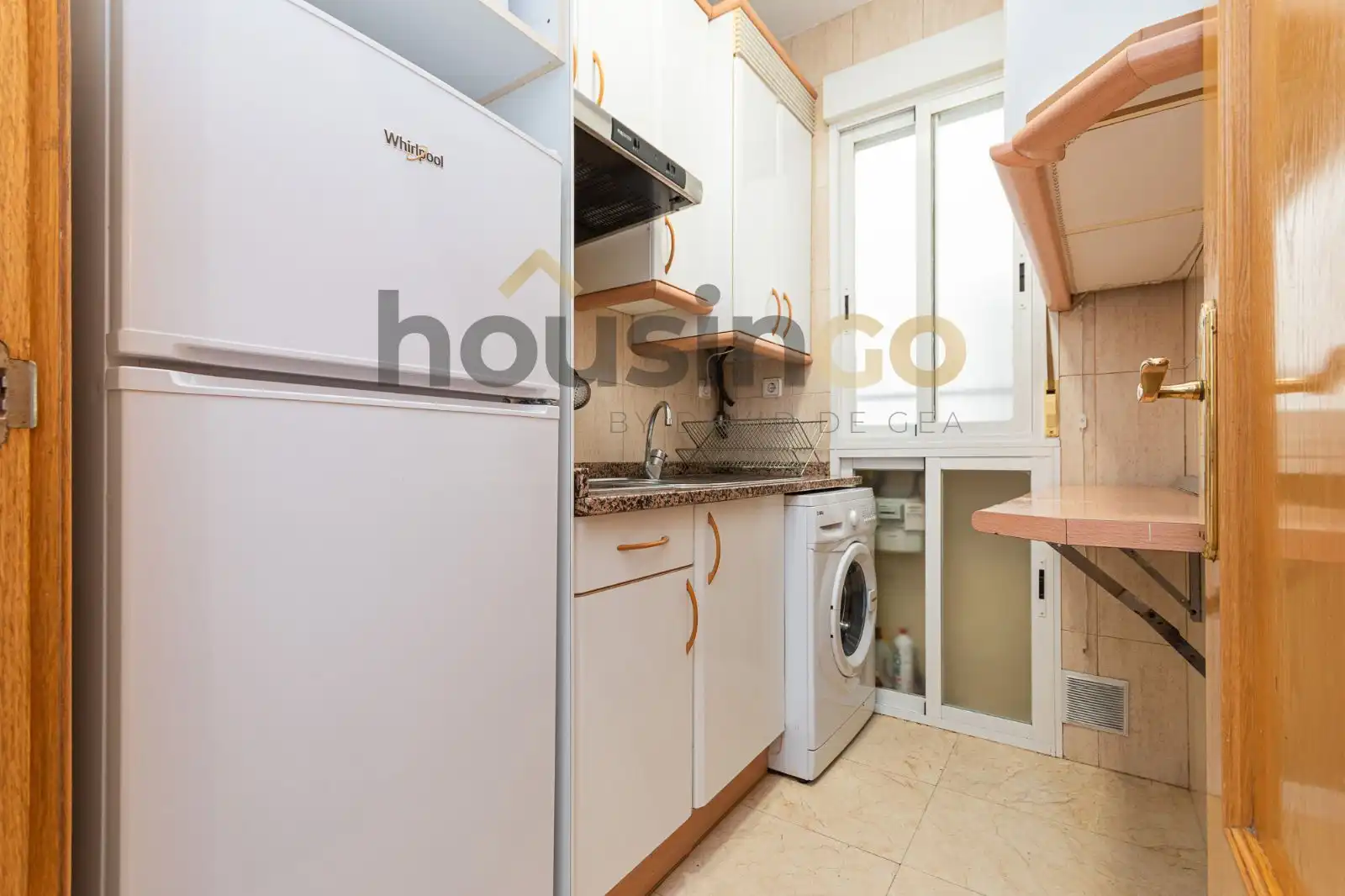 Kitchen of Flat for rent in Madrid  with Heating and Furnished