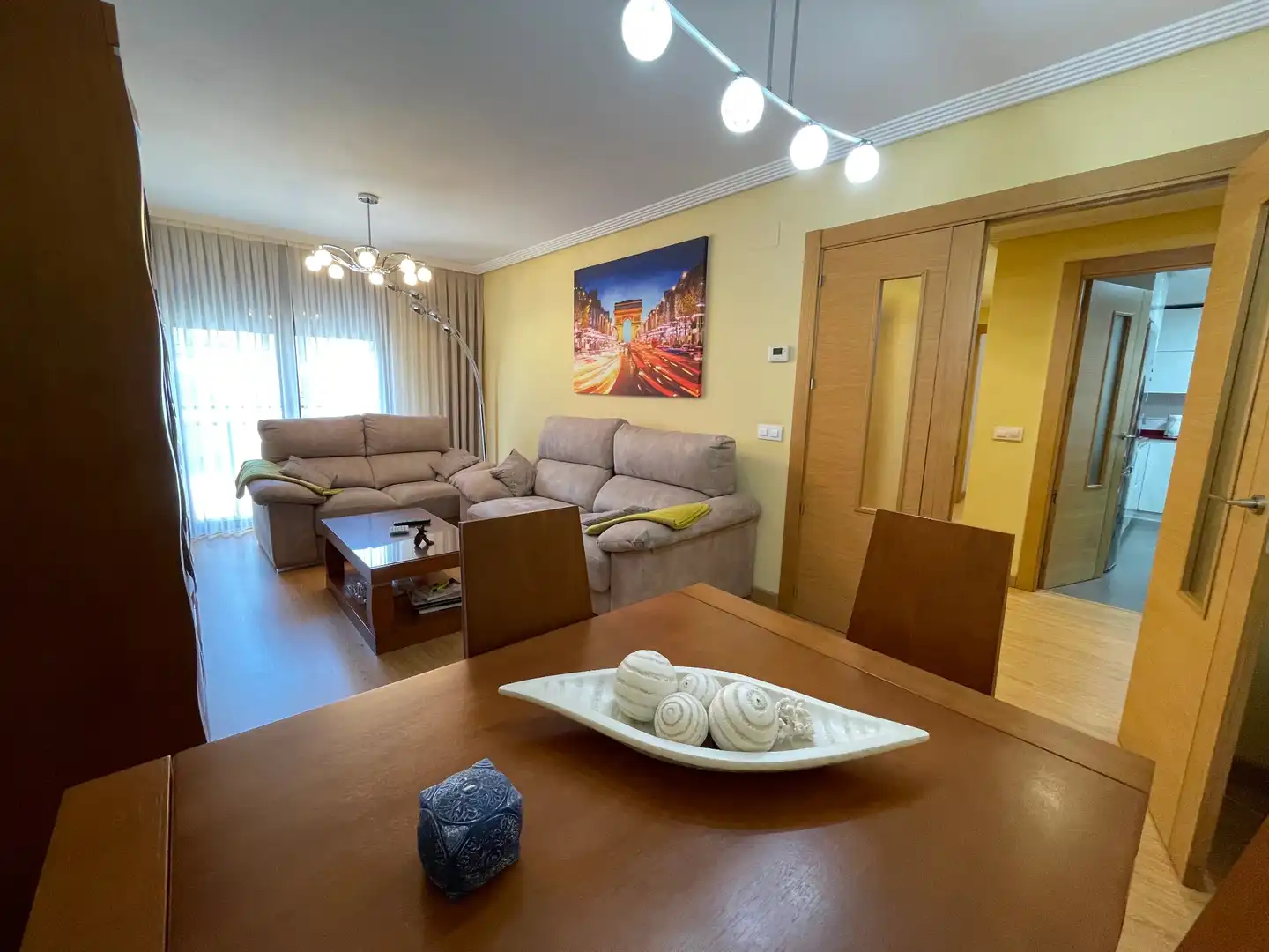 Wohnzimmer von Wohnung zum Verkauf in Peñaranda de Bracamonte mit Heizung, Privatgarten und Parkett
