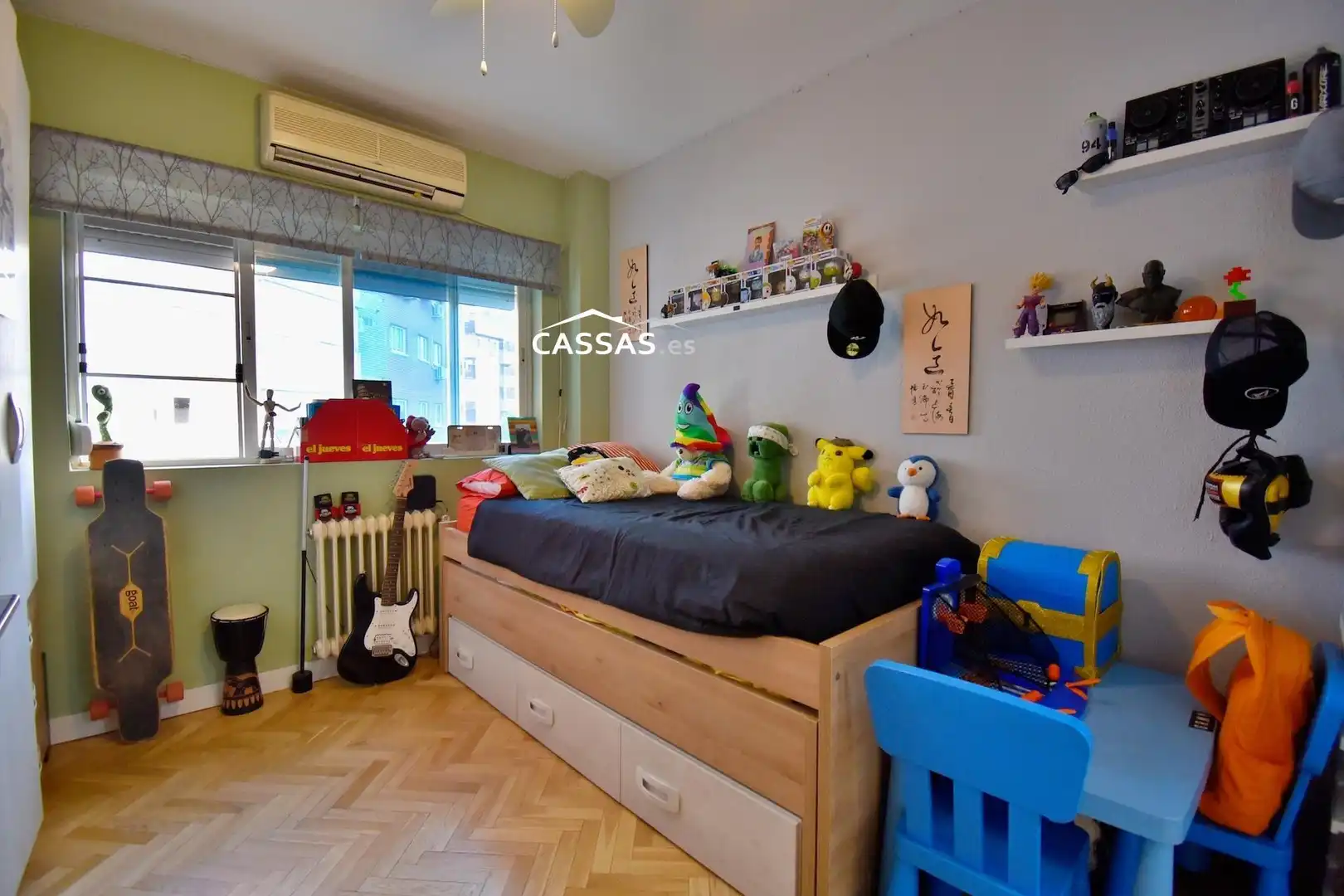 Bedroom of Flat for sale in Torrejón de Ardoz  with Air Conditioner, Heating and Parquet flooring