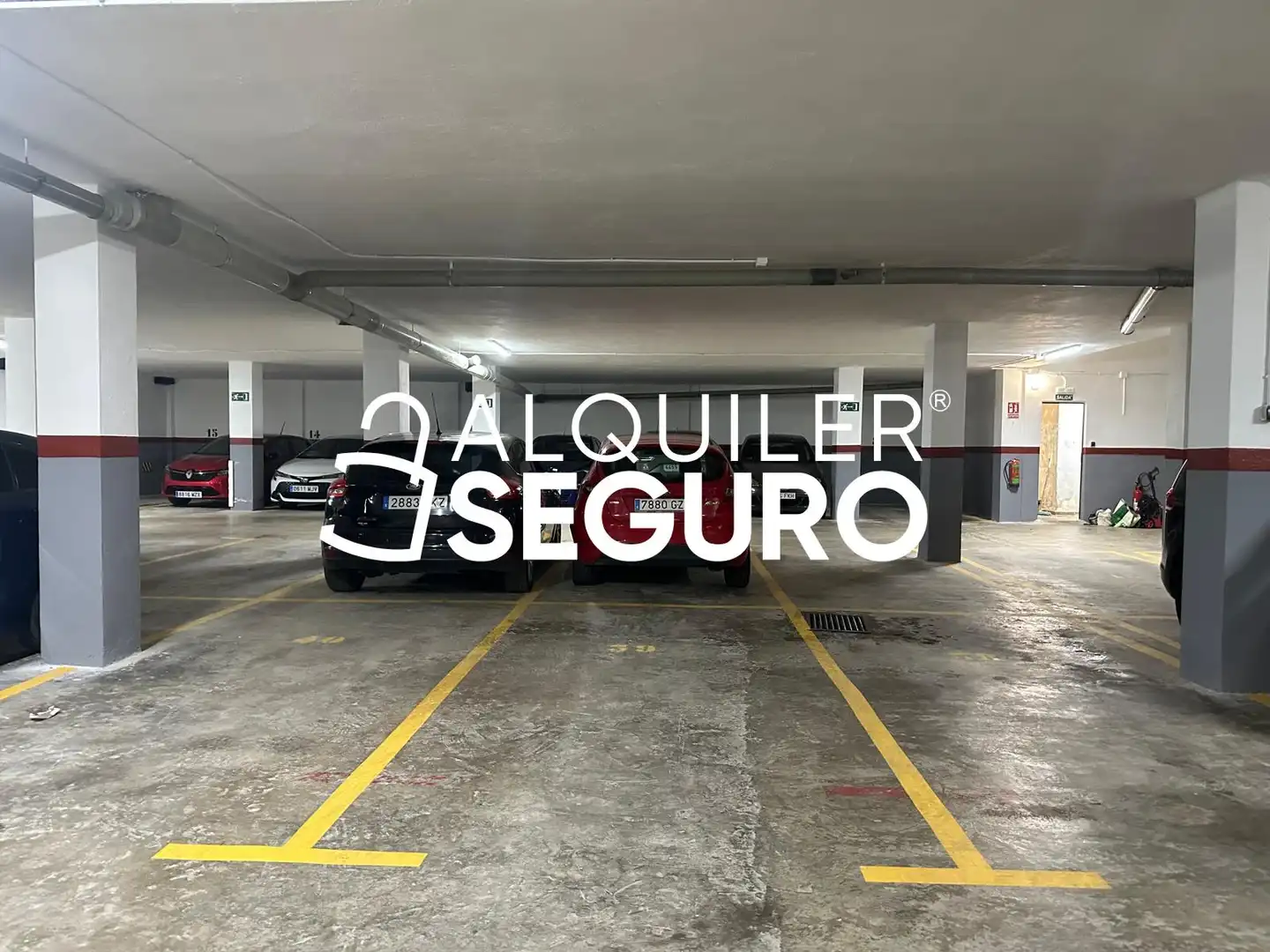 Parking of Flat for rent in Alfafar  with Air Conditioner, Terrace and Furnished