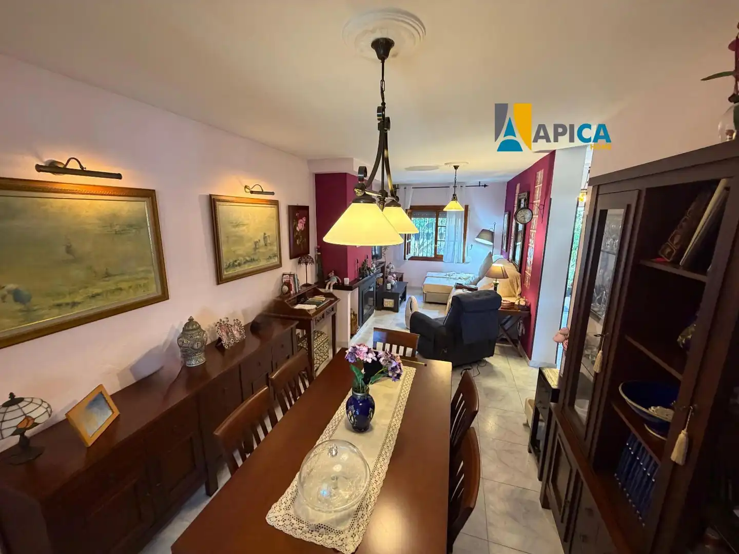Esszimmer von Einfamilien-Reihenhaus zum Verkauf in Algeciras mit Terrasse