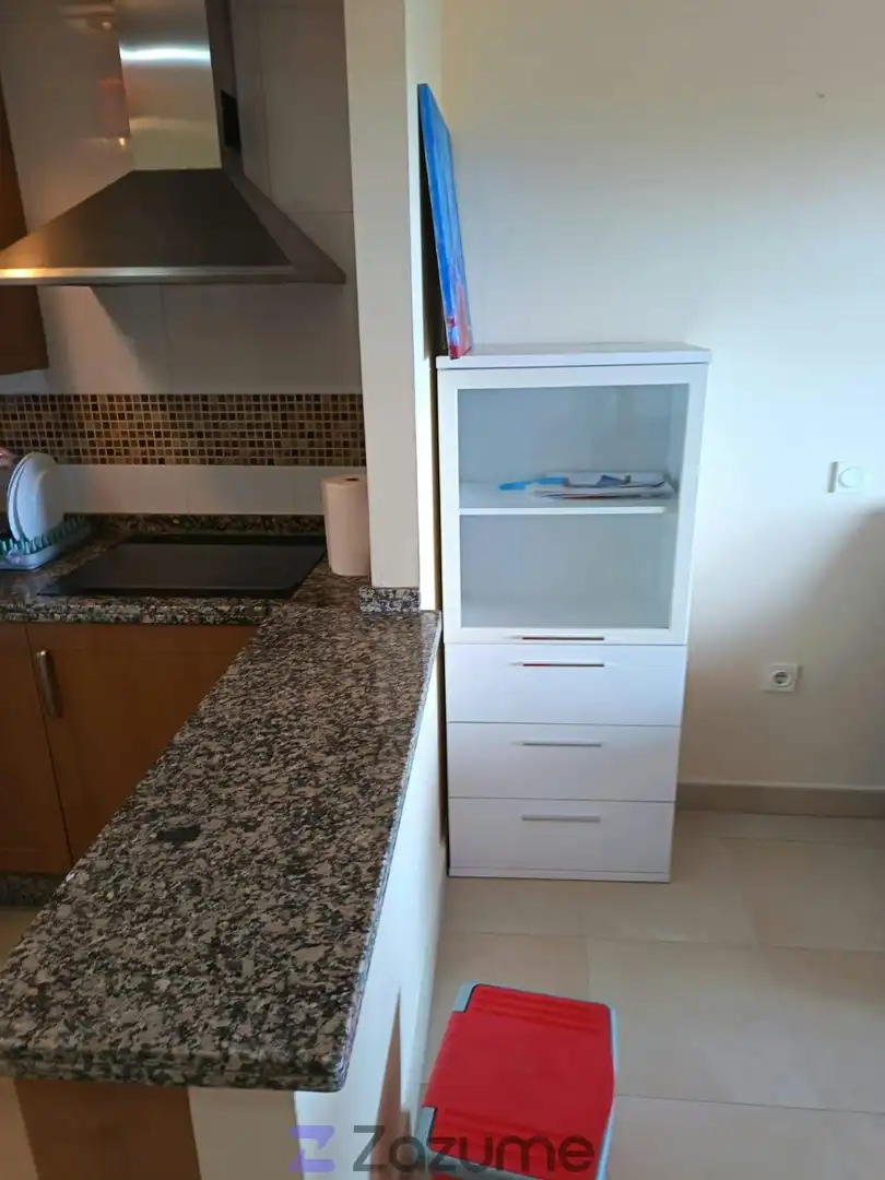 Kitchen of Flat for rent in Vélez-Málaga  with Air Conditioner, Heating and Private garden