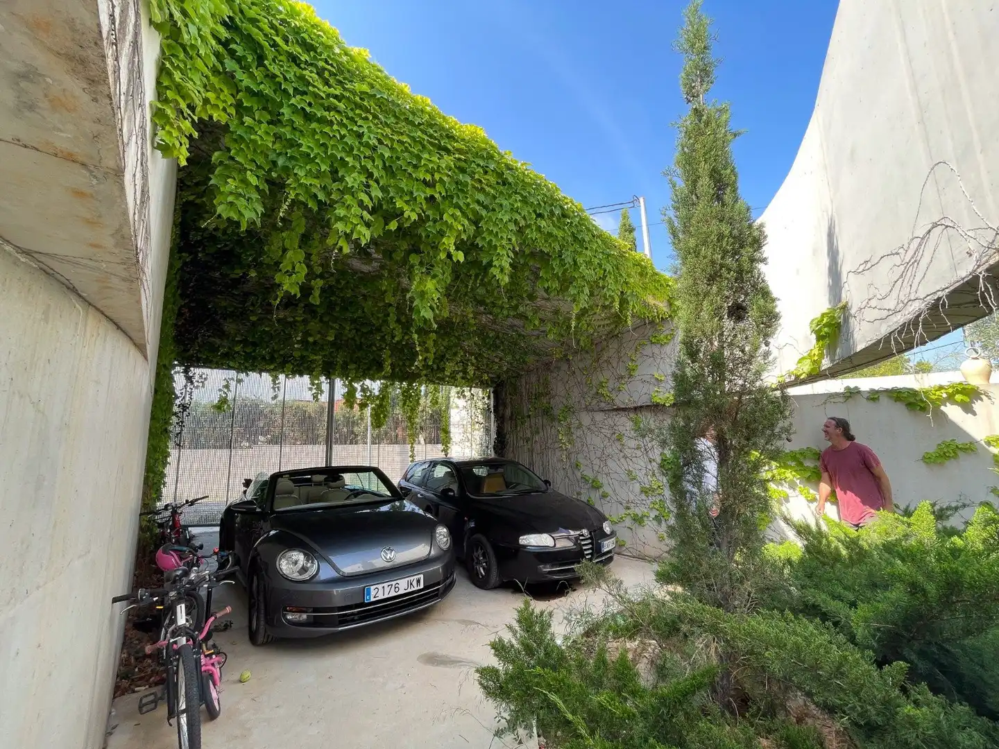 Parking of Houses for sale in San Vicente del Raspeig / Sant Vicent del Raspeig  with Private garden, Storage room and Swimming Pool