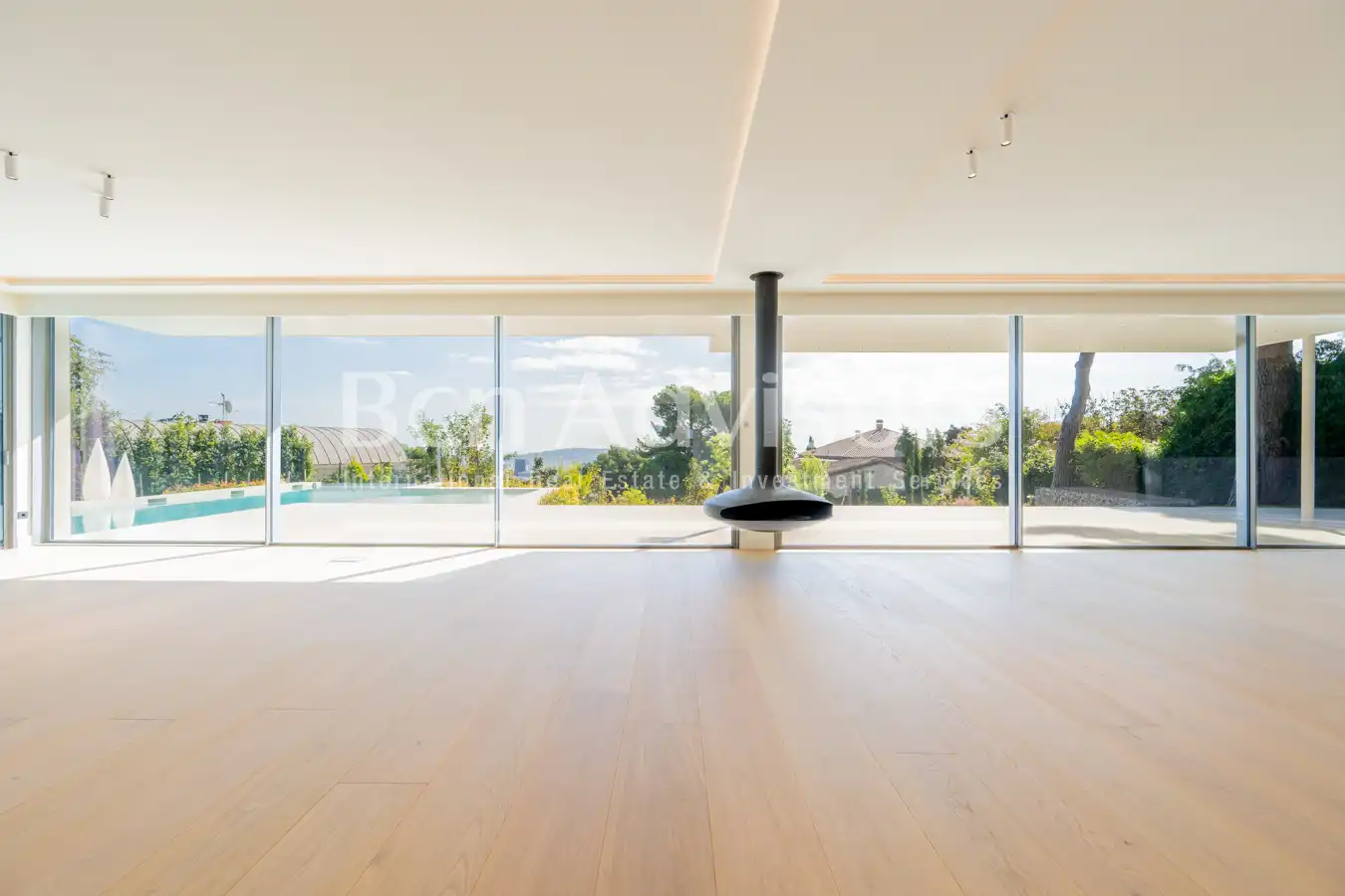 Sala de estar de Casa o chalet en venta en Barcelona con Aire acondicionado, Calefacción y Jardín privado