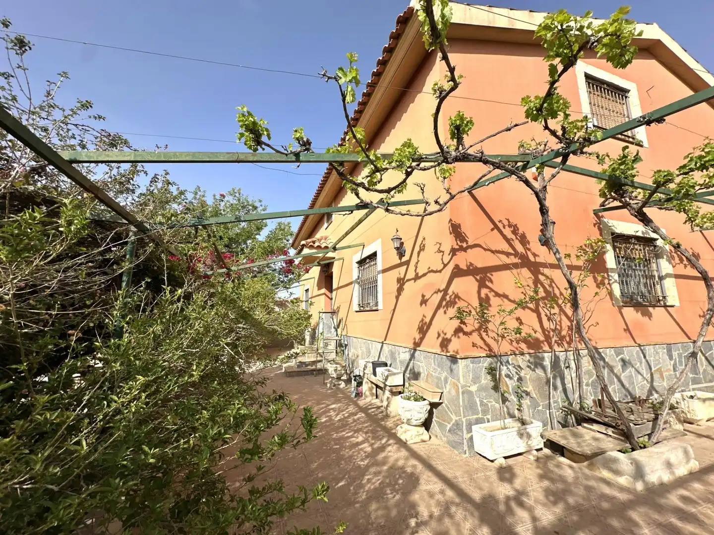 Exterior view of Houses for sale in Lorca  with Air Conditioner