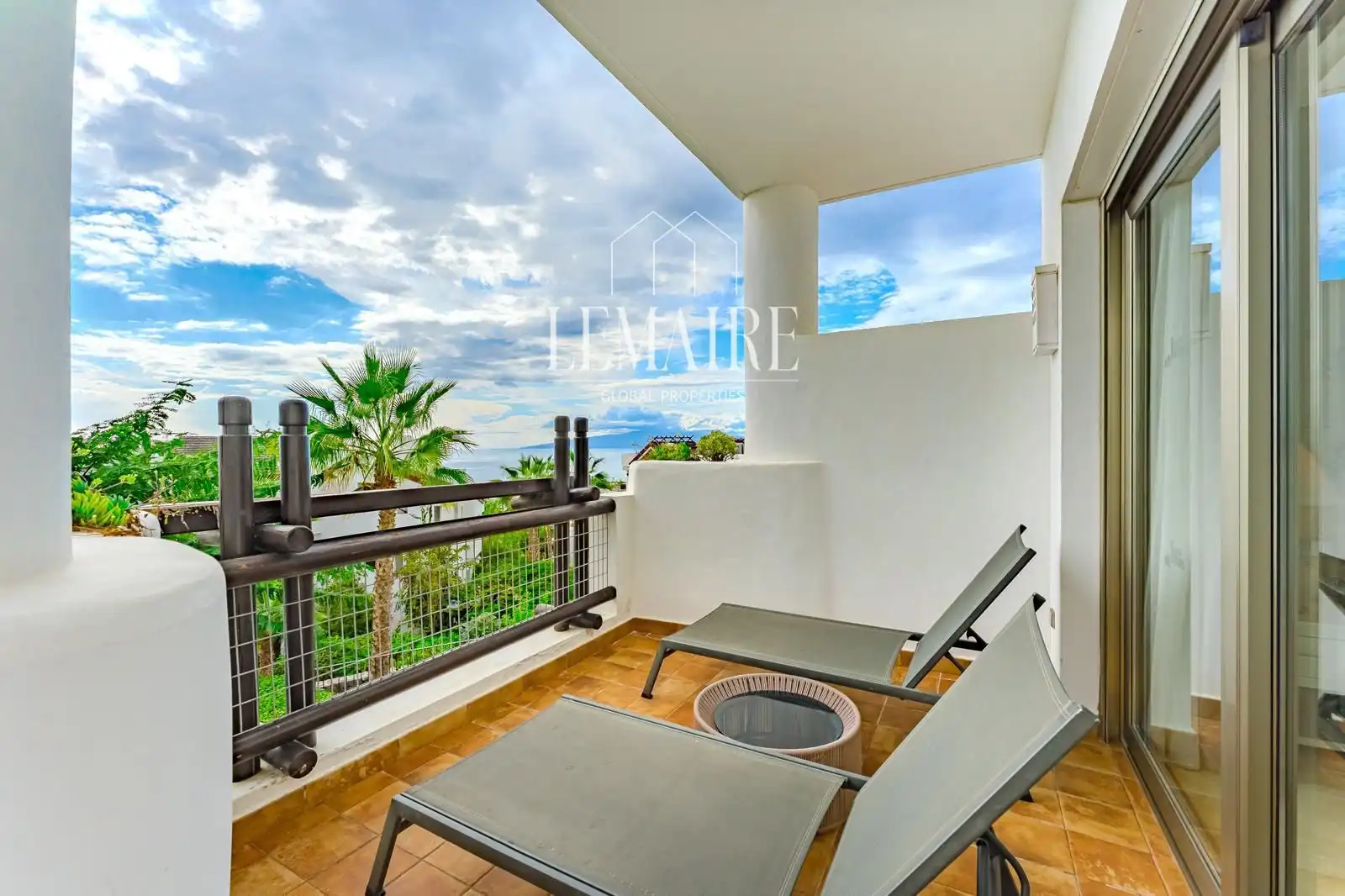 Terrace of Flat for sale in Guía de Isora  with Air Conditioner, Terrace and Swimming Pool