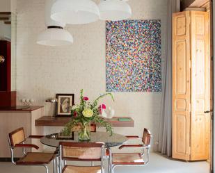 Dining room of Apartment to share in  Valencia Capital  with Air Conditioner and Terrace