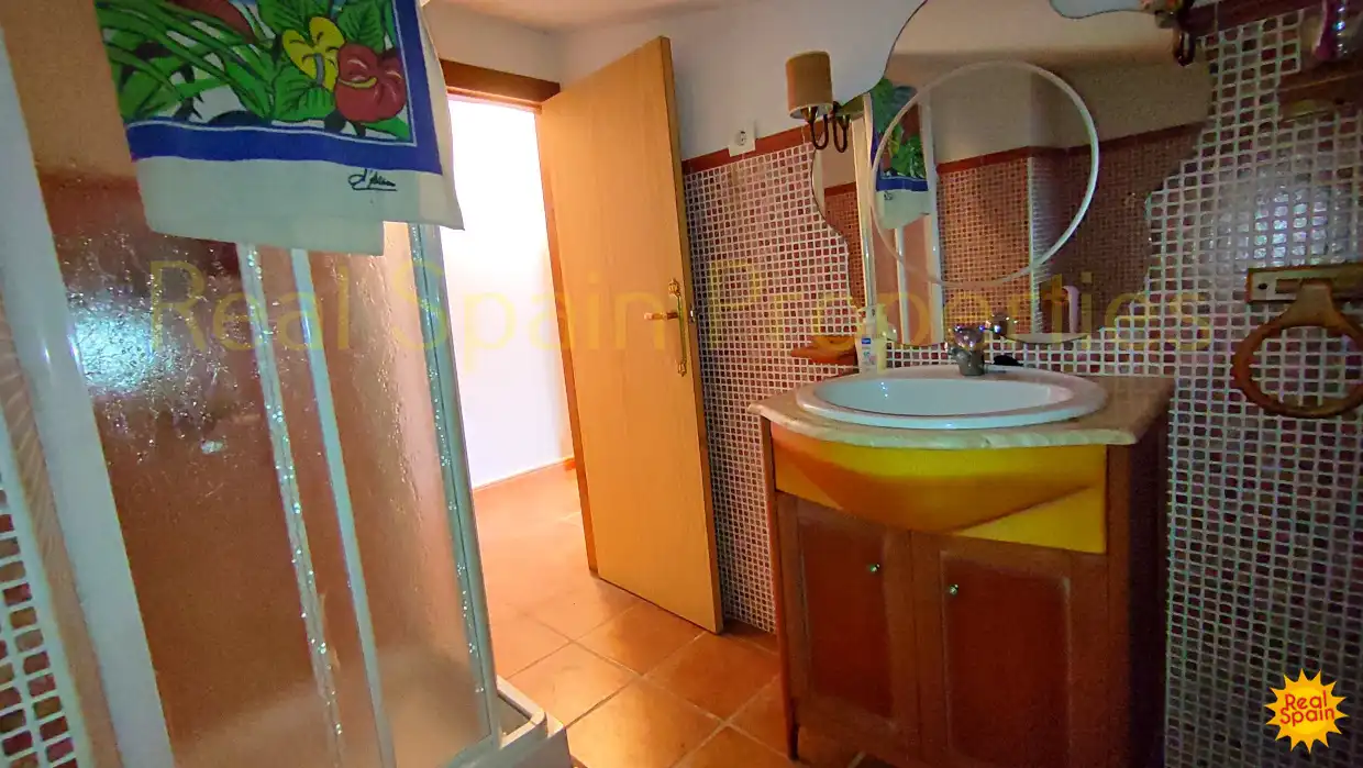 Baño de Finca rústica en venta en Vélez-Rubio con Terraza y Piscina
