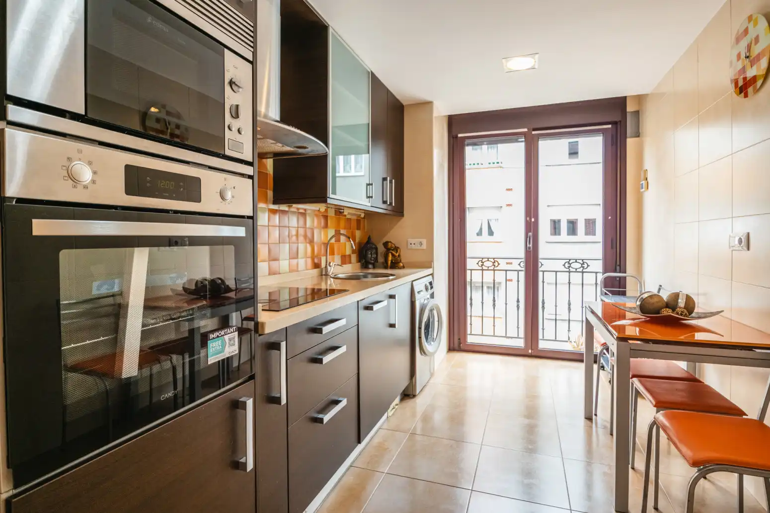 Cocina de Piso de alquiler en San Martín del Rey Aurelio con Calefacción, Terraza y Trastero