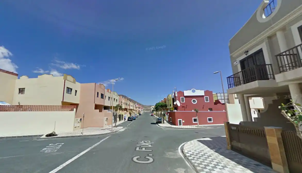 Vista exterior de Casa adosada en venta en Agüimes con Jardín privado