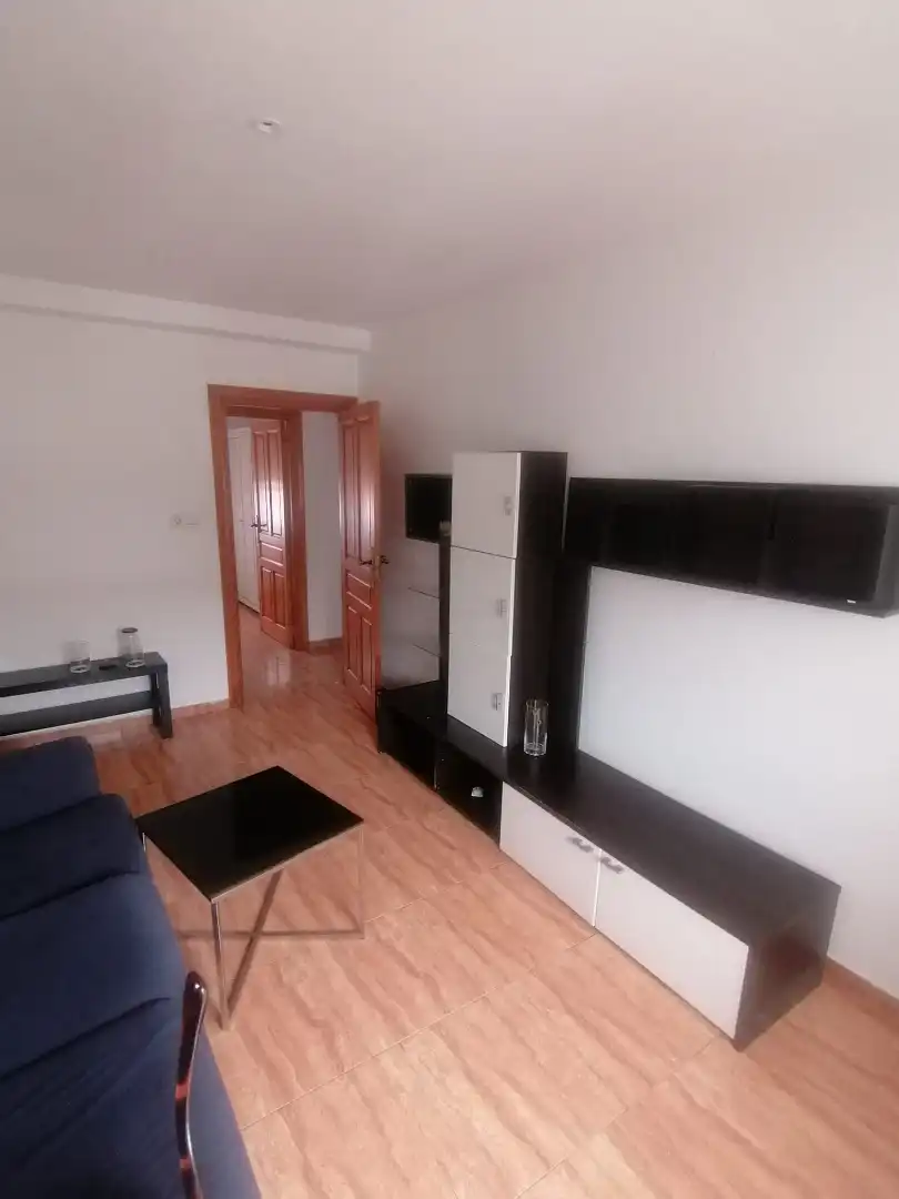 Living room of Flat for rent in Gijón   with Heating, Parquet flooring and Furnished