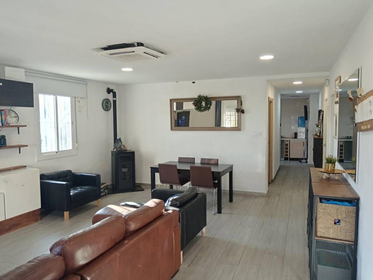 Living room of House or chalet for sale in  Barcelona Capital  with Private garden, Terrace and Swimming Pool
