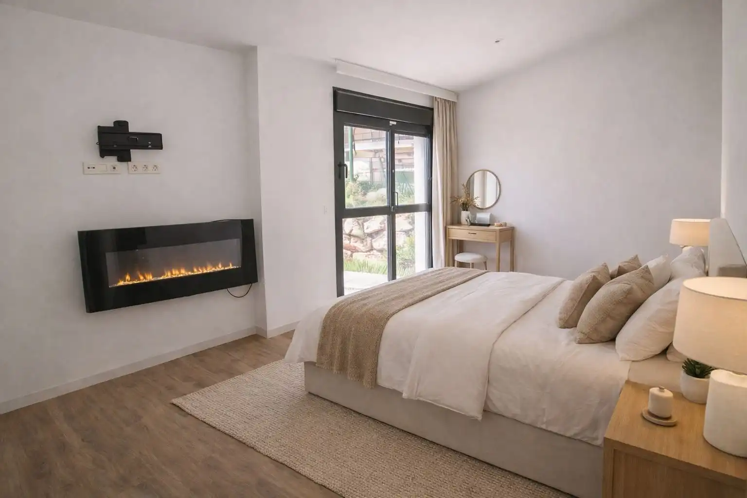 Habitación de Casa o chalet en venta en Polop con Aire acondicionado, Jardín privado y Terraza